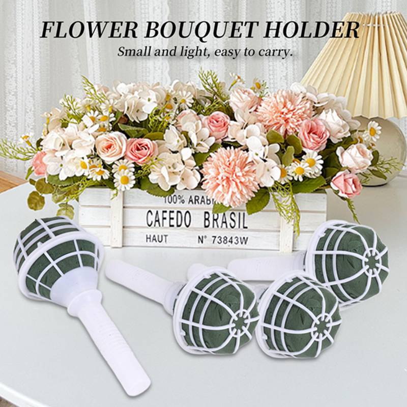 Bouquet Holder Foam - Floral Foam8 Pack Foam Floral Handle