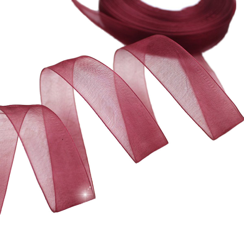(50 yards/roll) 3/4'' (20mm) W - Ribbon Organza Roll บทวิจารณ์และราคา