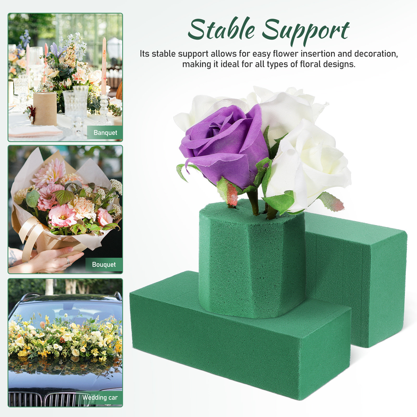 12Pcs Floral Foam Blocks Premi - Easy Florist Supply บทวิจารณ์และราคา