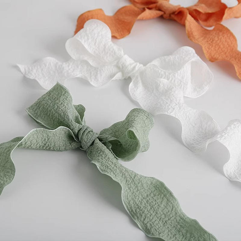 4CM 9 Meters/Roll Wrinkled Lac - Ribbon Organza Roll บทวิจารณ์และราคา