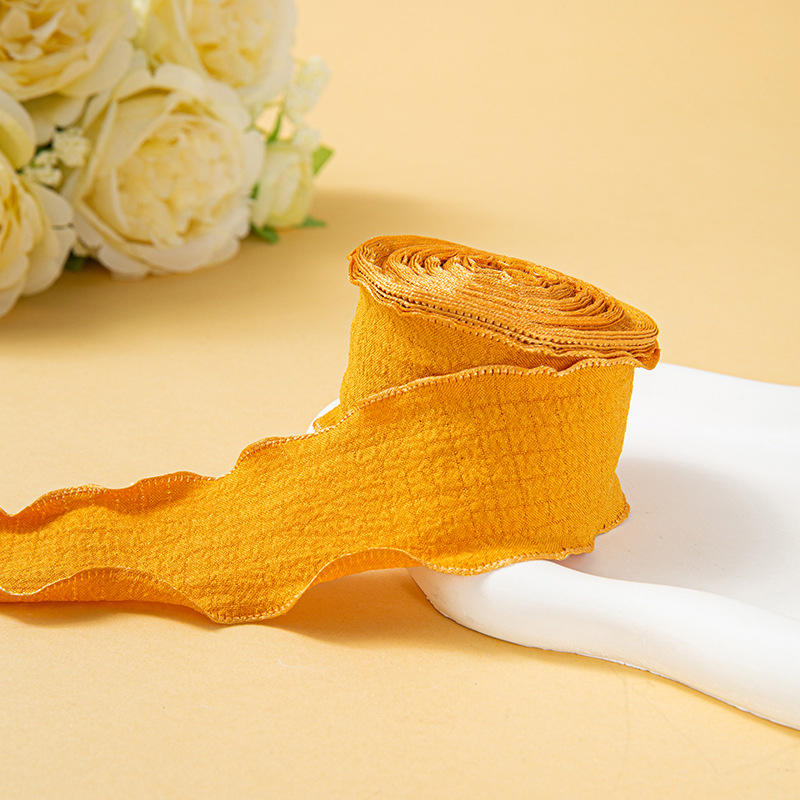 4CM 9 Meters/Roll Wrinkled Lac - Ribbon Organza Roll บทวิจารณ์และราคา