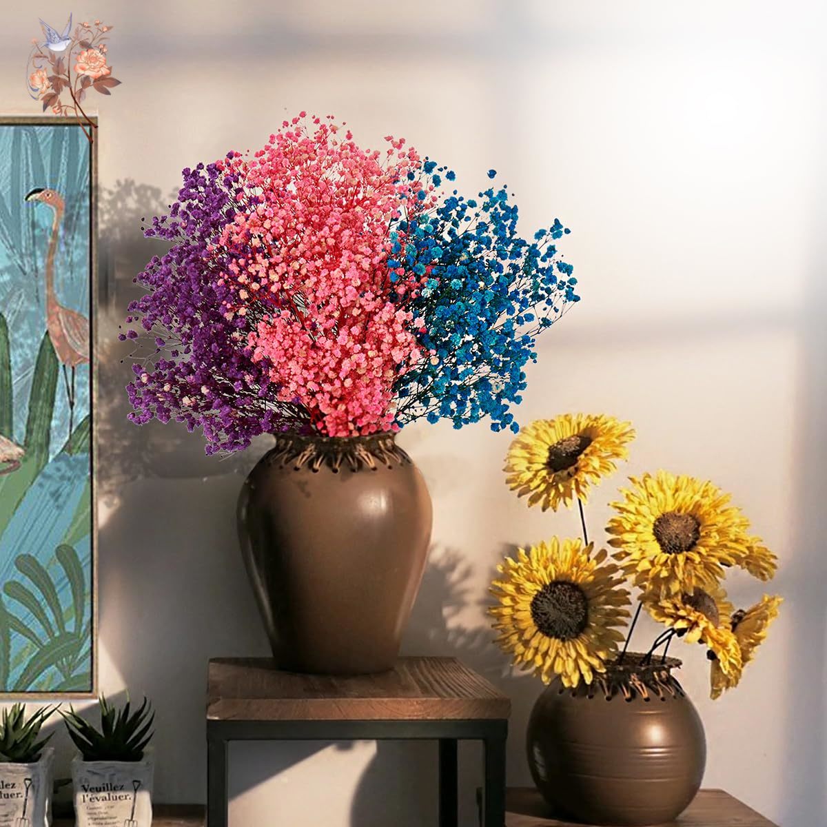 Dried Baby's Breath Flower Bou - Baby Breath Dried บทวิจารณ์และราคา