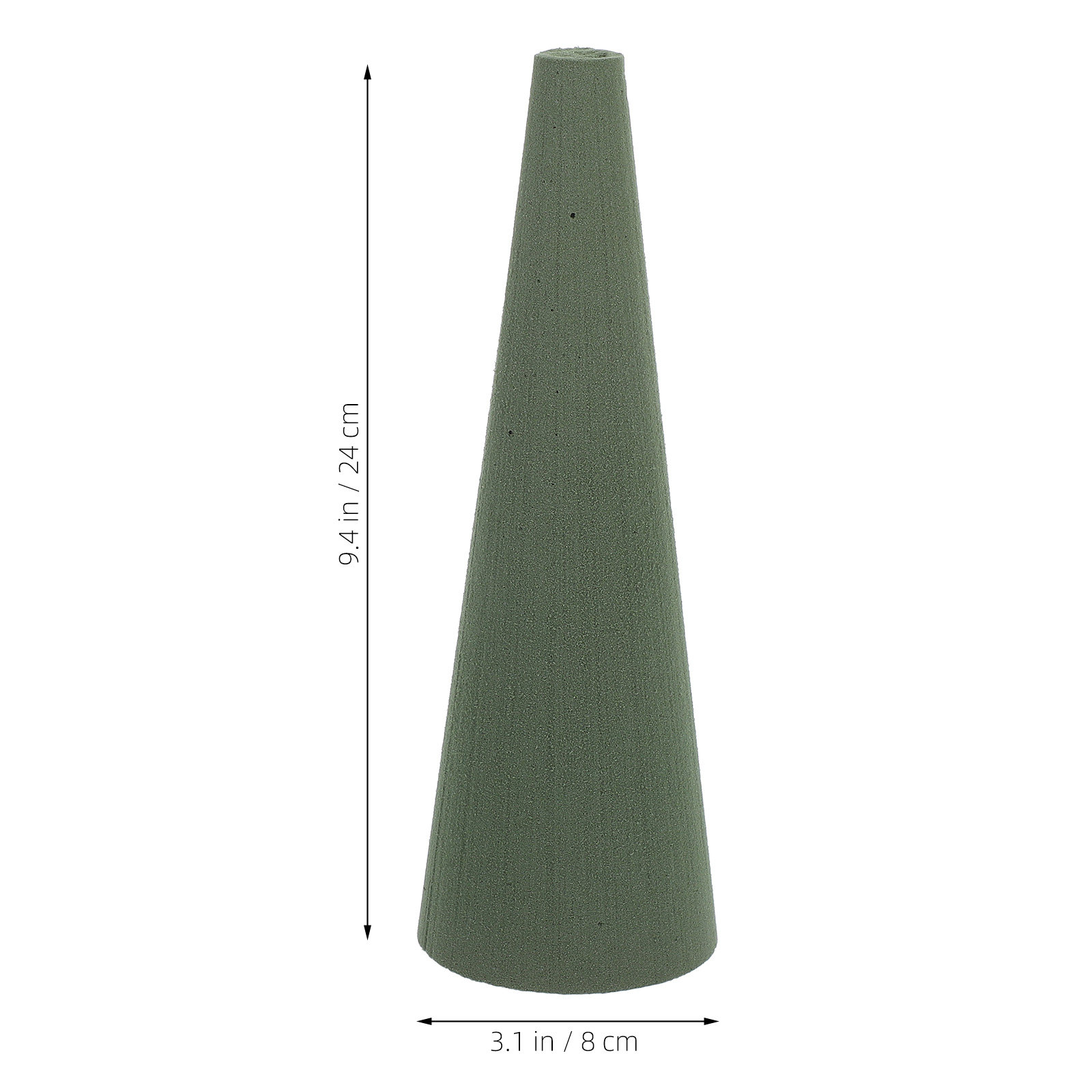 2Pcs Green Cone Tree Crafts Fl - Bouquet Holder Foam บทวิจารณ์และราคา