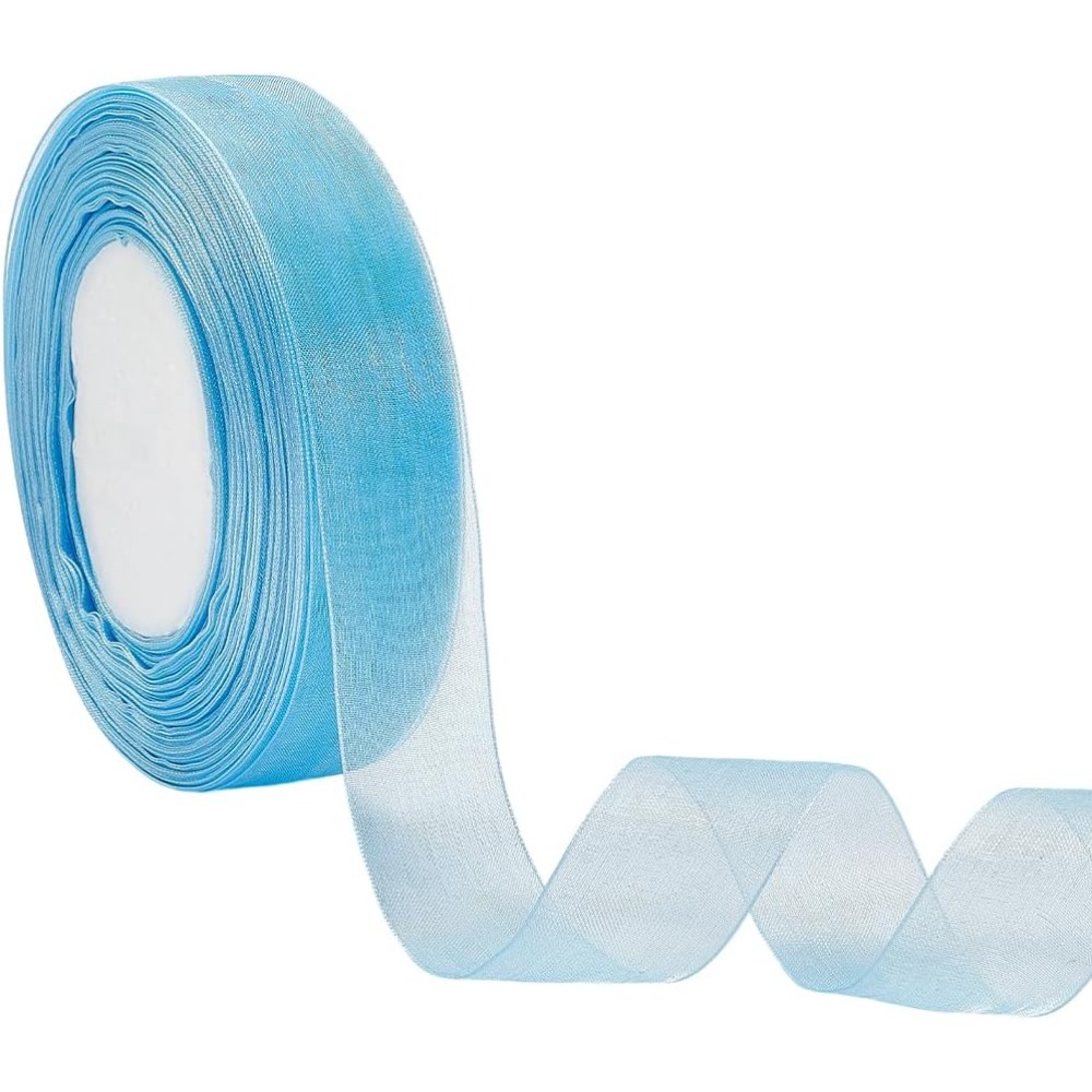 1 Rolls Sheer Organza Ribbon W - Ribbon Organza Roll บทวิจารณ์และราคา