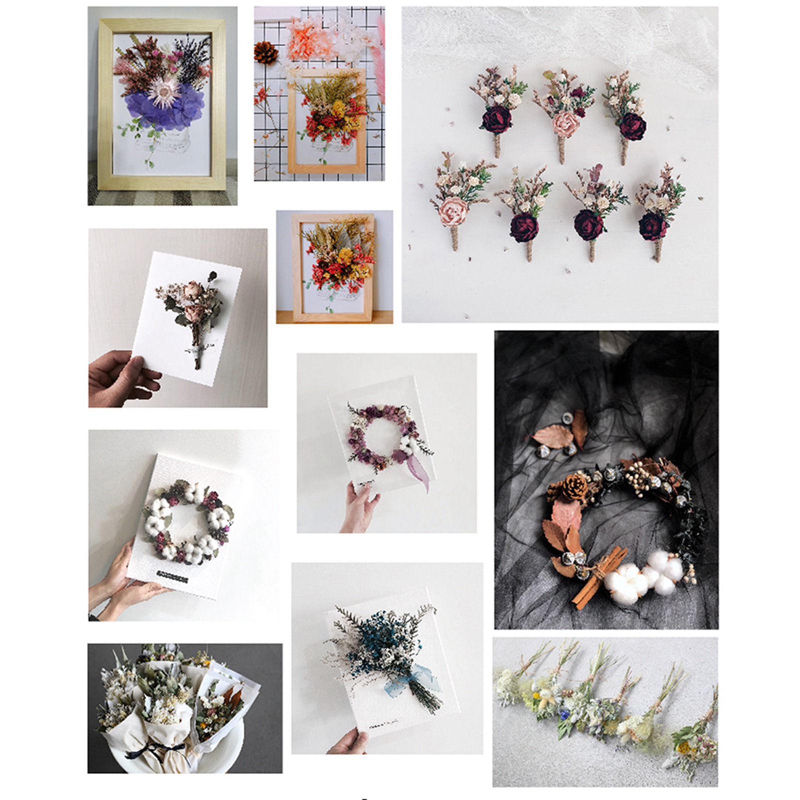 Dried flower handmade DIY prod - Baby Breath Dried บทวิจารณ์และราคา