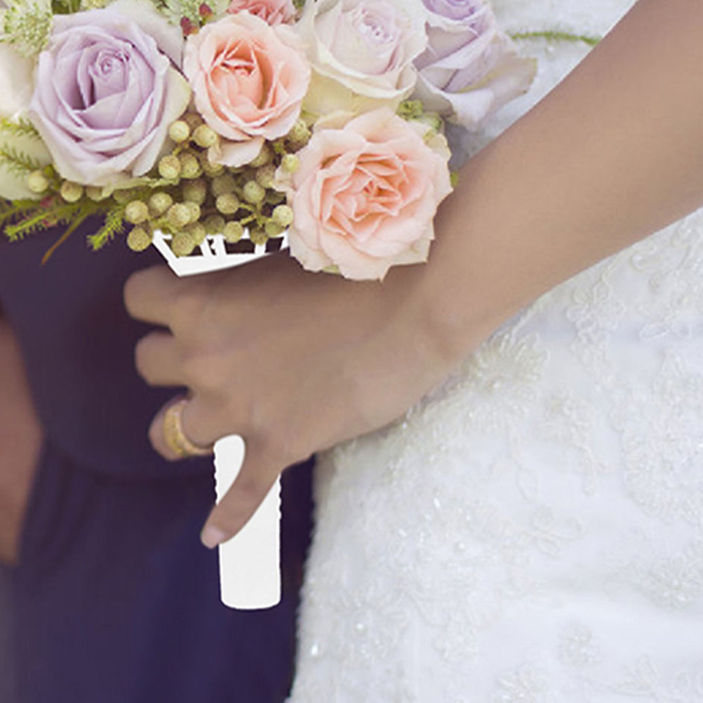 1Set Foam Bouquet Holder Light - Bouquet Holder Foam บทวิจารณ์และราคา